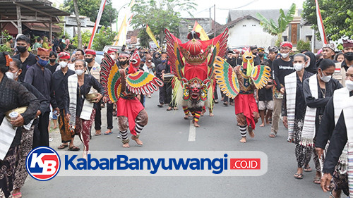 Bahagianya Warga Desa Kemiren Bisa Gelar Tradisi Barong Ider Bumi dengan Meriah