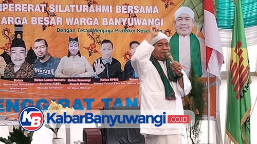 Warga Banyuwangi di Surabaya, Sidoarjo dan Gresik Gelar Tasyakuran Bersama