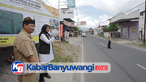 Ngantor di Tiga Desa, Bupati Ipuk Cek Progres Pembangunan Sejumlah Ruas Jalan