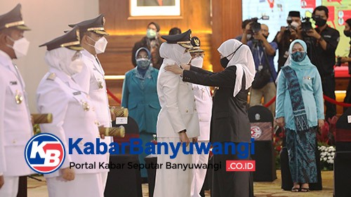 Resmi Dilantik, Bupati Ipuk: 70 Persen di Lapangan, 30 Persen di Kantor