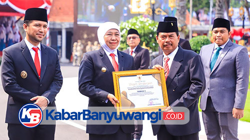 Sekretariat DPRD Banyuwangi Raih Penghargaan Terbaik JDIH Award Jatim 2025
