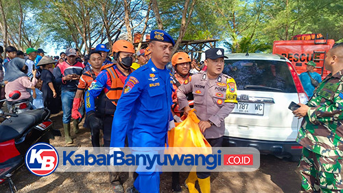 Remaja 16 Tahun Hanyut Terseret Arus Banjir Sungai Badeng Banyuwangi Ditemukan Meninggal
