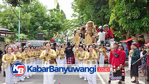 Ribuan Umat Hindu Banyuwangi Gelar Pawai Budaya Sambut Nyepi 1947 