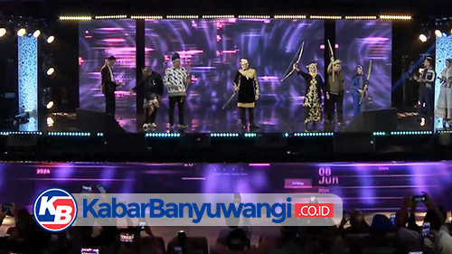 BEC dan Gandrung Sewu Banyuwangi Kembali Masuk Kharisma Event Nusantara 2024