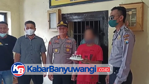 HUT Bhayangkara, Polisi Beri Kado Ultah Kepada Tahanan Kasus Pencurian