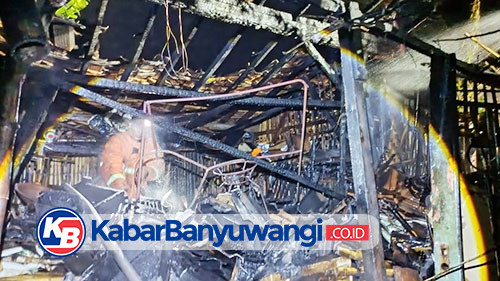 Kandang Ayam Milik Warga Banyuwangi Hangus Terbakar, Penyebabnya Diduga Korsleting Listrik