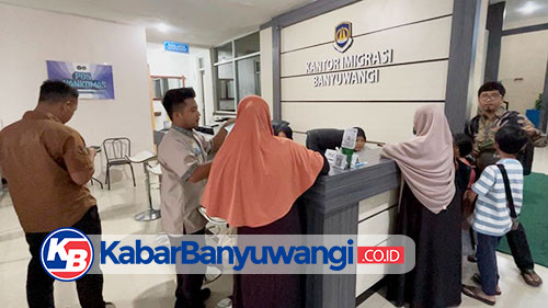 Pengurusan Izin Tinggal WNA di Kantor Imigrasi Banyuwangi Meningkat Signifikan