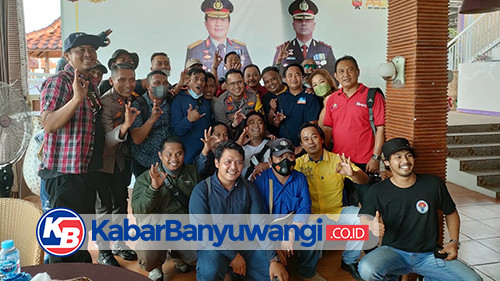 Baru Menjabat, AKBP Mille Jalin Kedekatan dengan Jurnalis di Banyuwangi
