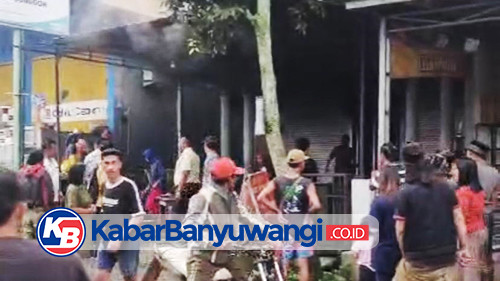 Koperasi di Songgon Banyuwangi Ludes Dilalap Api: Diduga Korsleting Listrik, Kerugian Capai Rp150 Juta