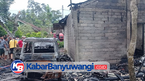 Diduga Gegara Regulator Gas Bocor, Rumah hingga Mobil Hangus Terbakar