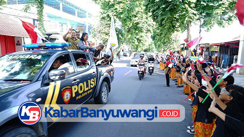 Pulang ke Banyuwangi, Aldhea Sang Juara Karate Dunia di Portugal Disambut Meriah