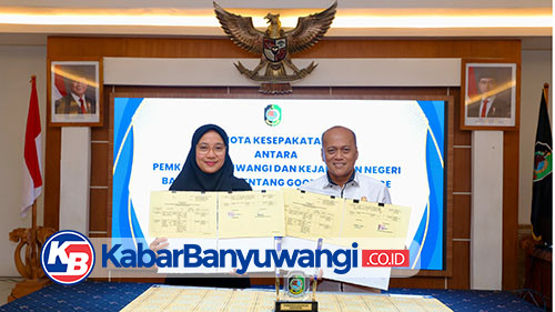 Wujudkan Good Governance, Pemkab Banyuwangi Lanjutkan Kerjasama Hukum dengan Kejari Banyuwangi