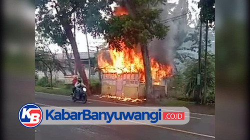 Kios Buah di Kedayunan Ludes Terbakar, Penyebabnya Masih Diselidiki