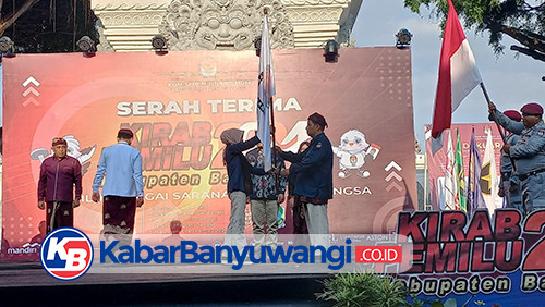 KPU Jatim: Melalui Kirab Berharap Partisipasi Masyarakat dalam Pemilu 2024 Meningkat