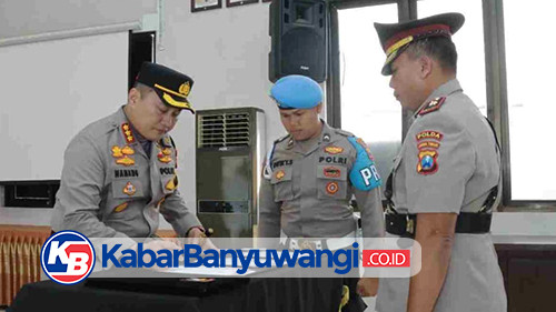 Kompol Amar Resmi Gantikan Randy Asdar Sebagai Kasat Lantas Polresta Banyuwangi
