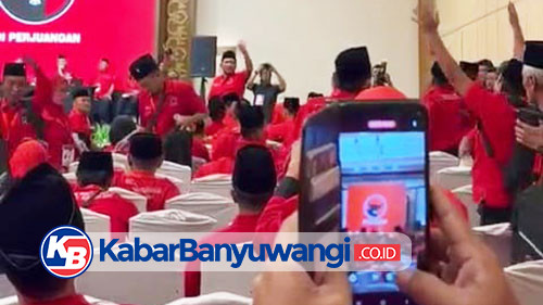 Konfercab PDIP Banyuwangi di Surabaya Diwarnai Aksi Walk Out Peserta