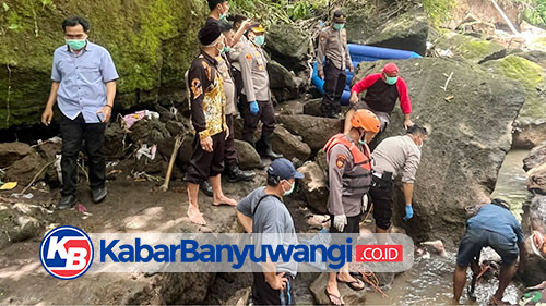 Pekerja Pemecah Batu Hanyut di Sungai Badeng Ditemukan Meninggal 30 Km dari Lokasi Awal