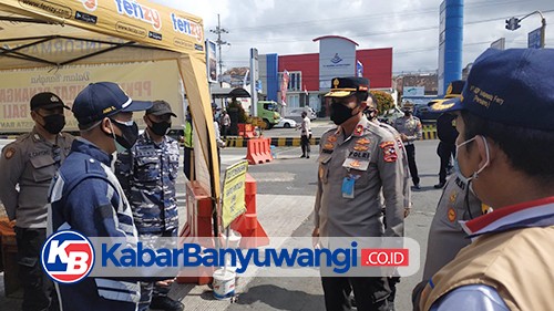 Dirregident Korlantas Polri Apresiasi Penerapan PPKM Darurat di Banyuwangi
