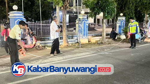 Terlibat Tabrakan Beruntun di Jalan Yos Sudarso Banyuwangi, Pengendara Jupiter Dilarikan ke Rumah Sakit