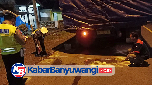 Motor Tabrak Truk Pecah Ban, Satu Orang Tewas Seketika