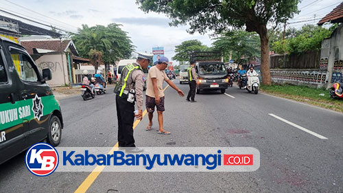 Pasutri Muda Tewas dalam Kecelakaan di Jalan Raya Jember-Banyuwangi