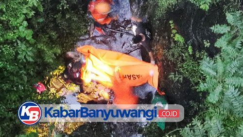 Empat Hari Hilang, Lansia di Banyuwangi Ditemukan Tewas di Aliran Air Terjun