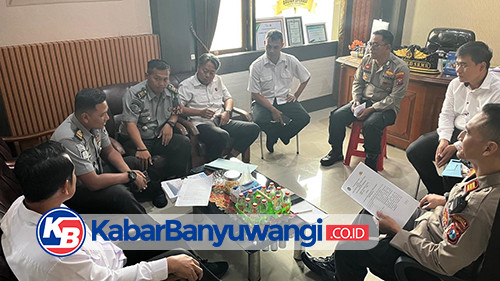 Lapas Gandeng Polresta Banyuwangi Bahas Tanggap Darurat Potensi Bencana Alam