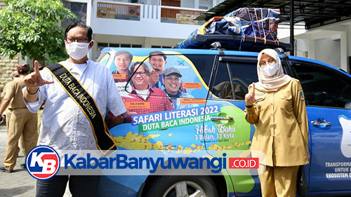 Safari Literasi, Duta Baca Indonesia Gol A Gong Kampanyekan Budaya Membaca di Banyuwangi