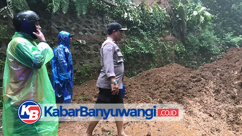Diguyur Hujan, Akses Menuju TWA Ijen Sempat Tertutup Material Longsor