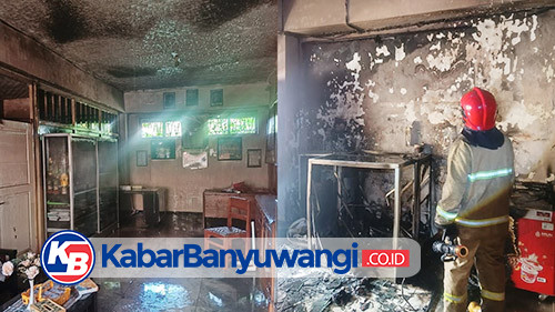 Ruang Sekolah MTs Darun Najah Banyuwangi Hangus Dilalap Api, Kerugian Sekitar Rp 50 Juta