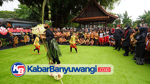 Festival Permainan Tradisional, Bupati Ipuk: Anak Jangan Mager Berteman Gadget