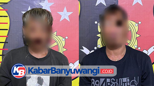 Dua Pria Muncar Diduga Pelaku Pencuri Toko Sembako di Purwoharjo Diringkus Polisi