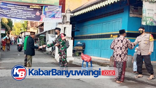 Selama Lebaran TNI-Polri Bersinergi Bagi Masker Gratis Kepada Masyarakat
