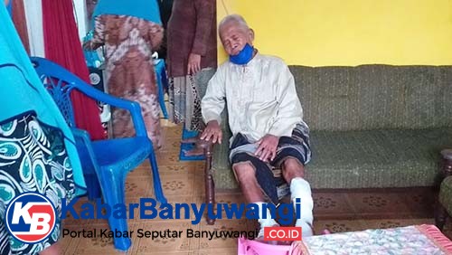 Pilu, Kaki Kakek 80 Tahun di Banyuwangi Tersiram Minyak Goreng Panas