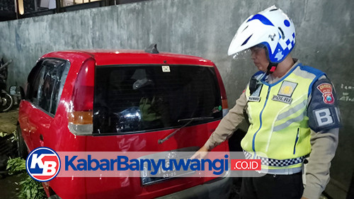 Polisi Ungkap Penyebab Kecelakaan Mobil Seruduk Lapak Pedagang di Pasar Banyuwangi