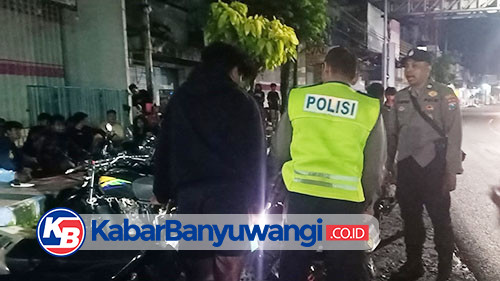 Polisi Banyuwangi Amankan Puluhan Motor Tak Sesuai Standar Diduga Akan Digunakan Balap Liar