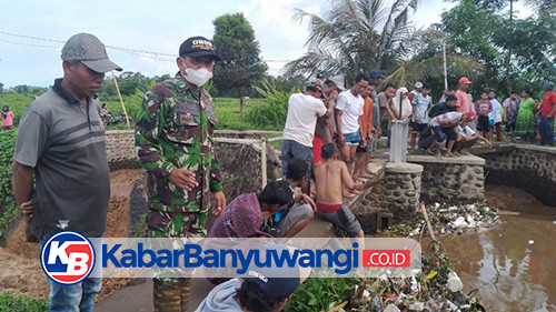 Nenek di Wongsorejo Hilang Terseret Arus Sungai Saat Cuci Pakaian