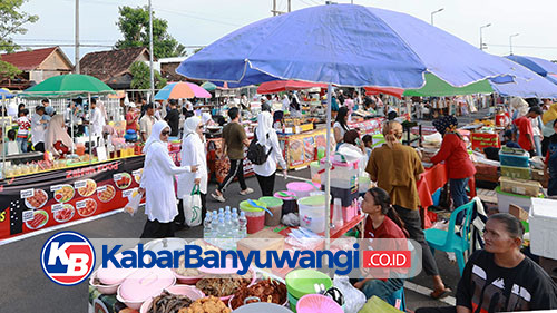 Ngerandu Buko, Pasar Takjil Ramadan Suguhkan Aneka Kuliner Khas Banyuwangi