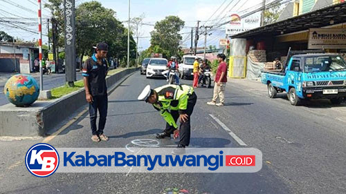Kecelakaan di Banyuwangi, Penumpang Motor Tewas Tertabrak Truk Box