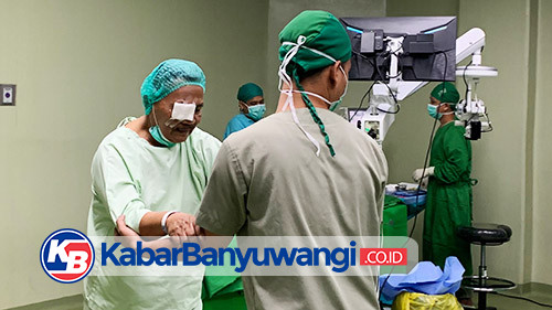 RS Mata Undaan Surabaya Gelar Operasi Katarak Teknik Feco Gratis di RS Al-Huda Banyuwangi