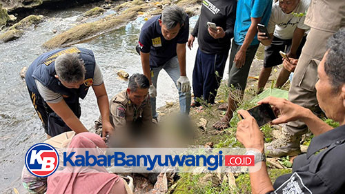 Mayat Orok Berkelamin Laki-laki Ditemukan Pemancing di Sungai Setail Banyuwangi