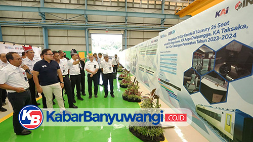 Pabrik KA Terbesar ASEAN di Banyuwangi Beroperasi, Dorong Pembukaan Lapangan Kerja
