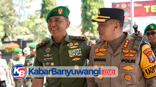 Pangdam V Brawijaya Kunjungi Polresta Banyuwangi, Perkuat Sinergitas TNI-Polri 