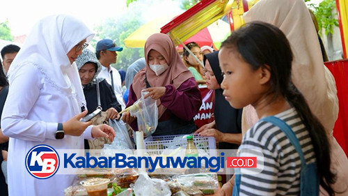 Dukung Pasar Takjil Ramadan, Bupati Ipuk: Gerakkan Ekonomi Warga Banyuwangi