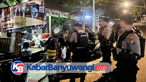 Polisi Patroli Skala Besar Antisipasi Balap Liar dan Perang Sarung Saat Ramadan di Banyuwangi