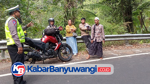 Tiga Gadis Pelajar Bawa Vario Tabrak Pembatas di Jalur TWA Ijen Banyuwangi