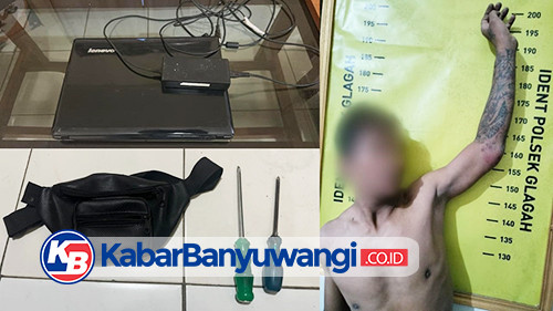 Polisi Tangkap Residivis Gasak Barang Milik SDN 1 Kampunganyar