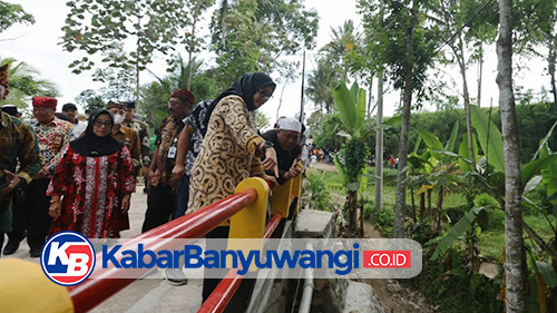 Tahun 2023, Banyuwangi Tuntaskan 65 Jembatan, 8 Konstruksi Pasca Bencana