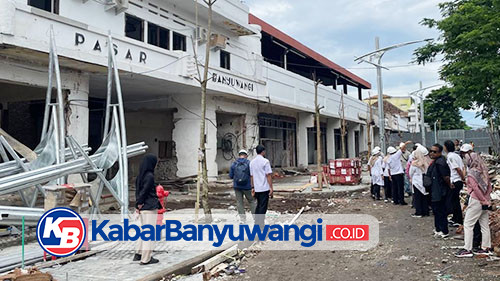 Pembangunan Pasar Banyuwangi Dikebut, Target Rampung Februari 2026