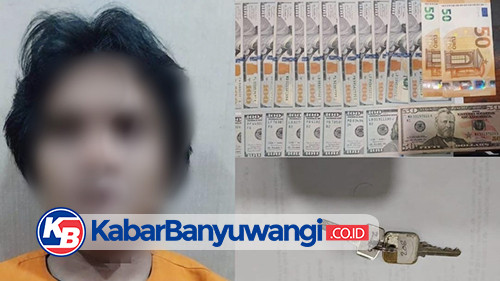Satreskrim Polresta Banyuwangi Tangkap Terduga Pencuri Uang Warga Negara Asing